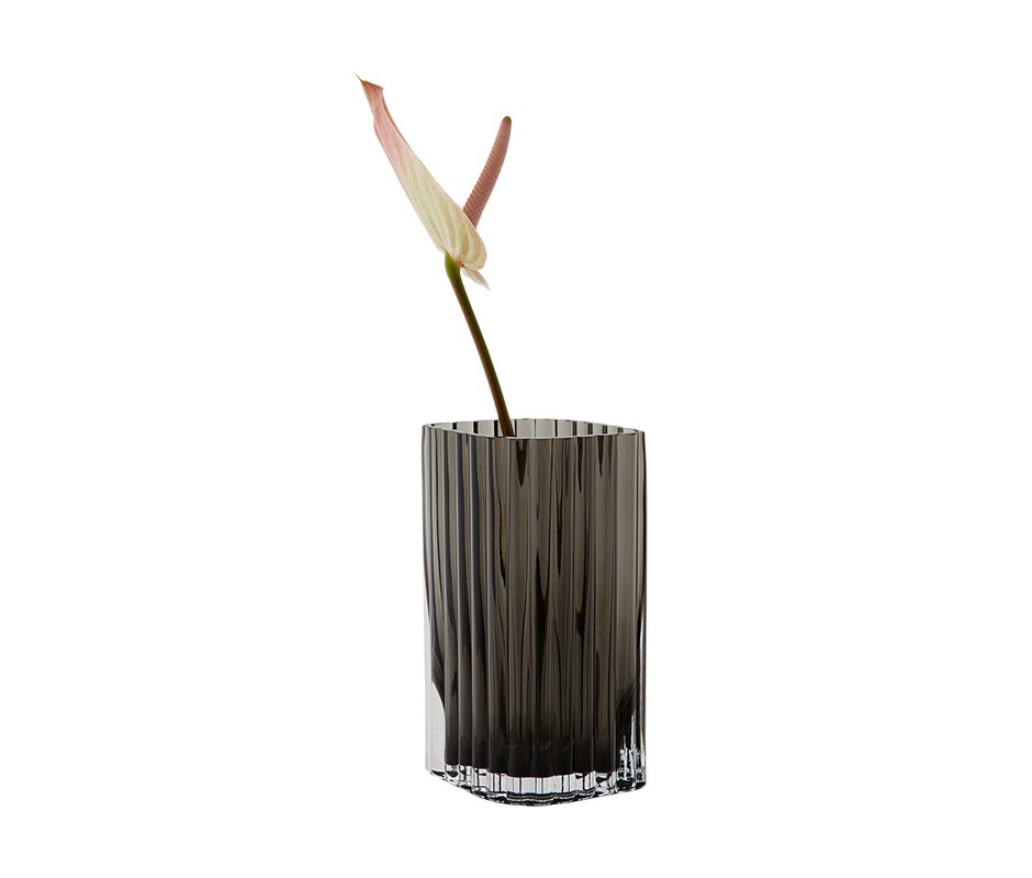 FOLIUM Vase_Black(L), 18×11.7x25cm, 508580050090