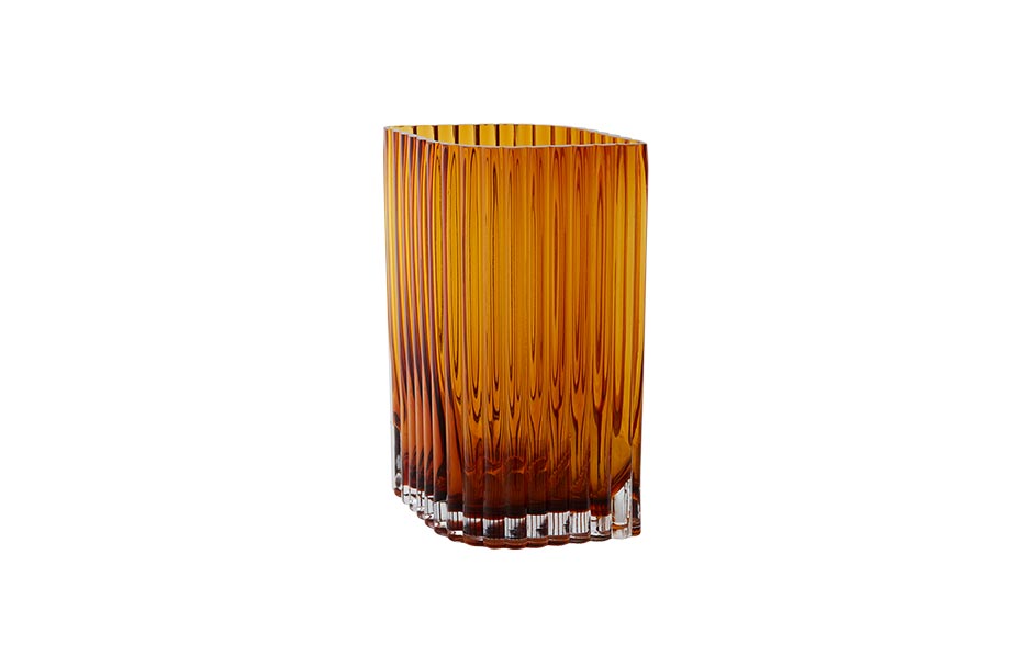 FOLIUM Vase_Amber(L), 18×11.7x25cm, 508580633090
