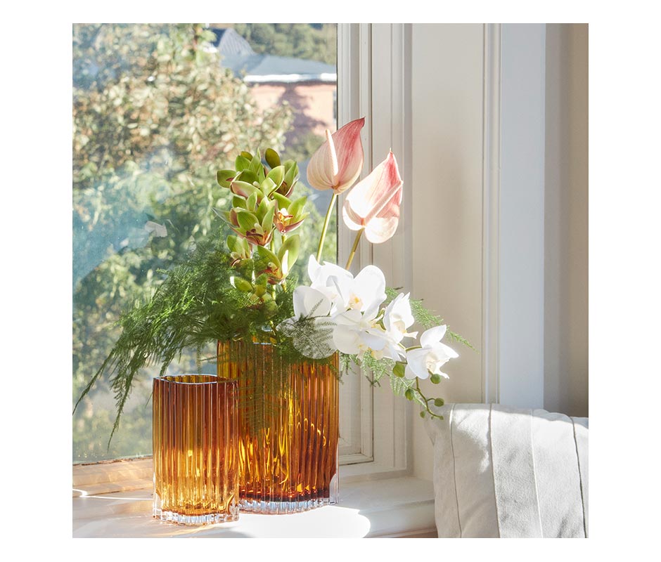 FOLIUM Vase_Amber(L), 18×11.7x25cm, 508580633090