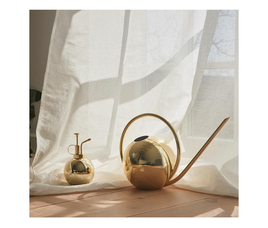 GLOBE watering can_Gold, Ø37.2x17x23.1cm, 508090005082