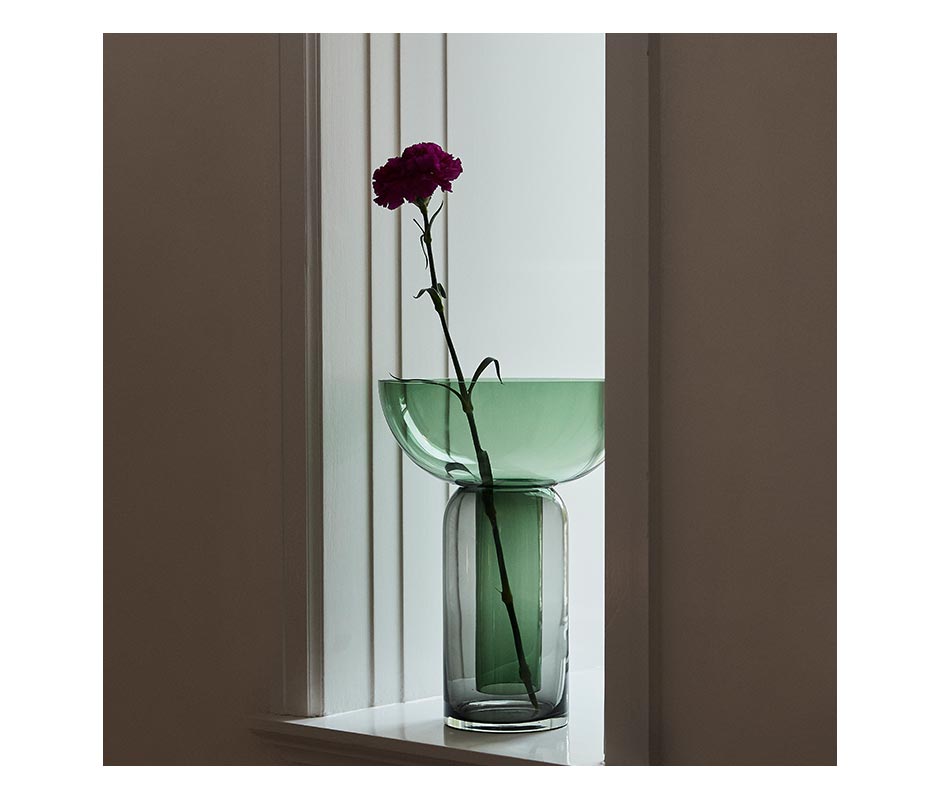 TORUS vase_Black-Forest, Ø25x33cm, 502809002013