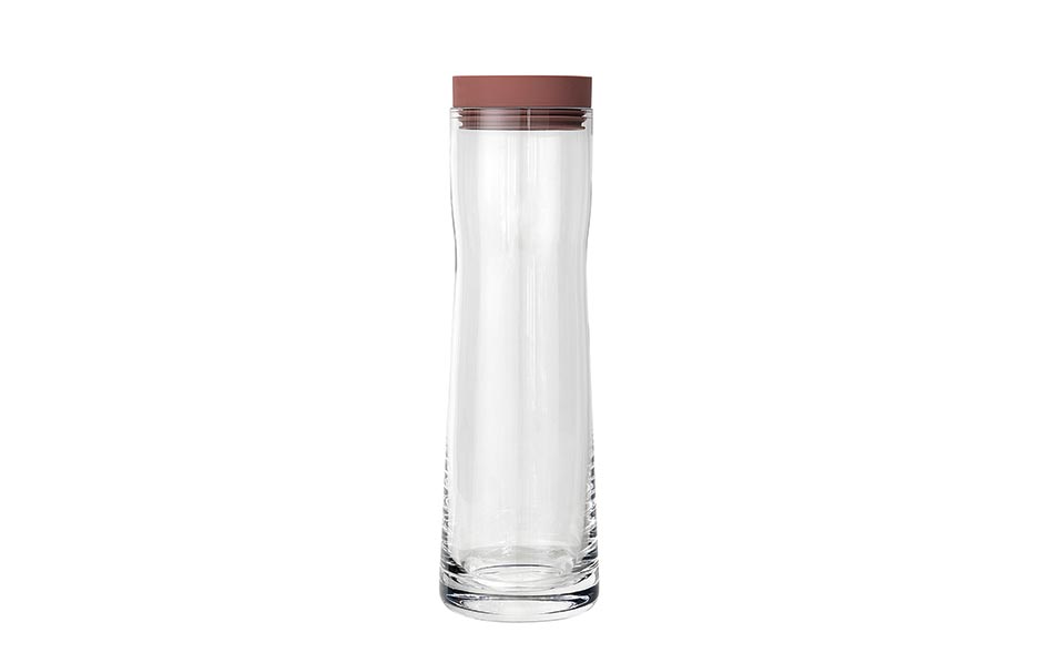 Water Carafe SPLASH, Glass, Ø9×29.5cm 1L, 63781