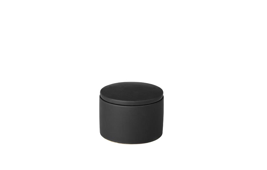 Storage Box COLORA, Black, Ø10x7cm, 65711