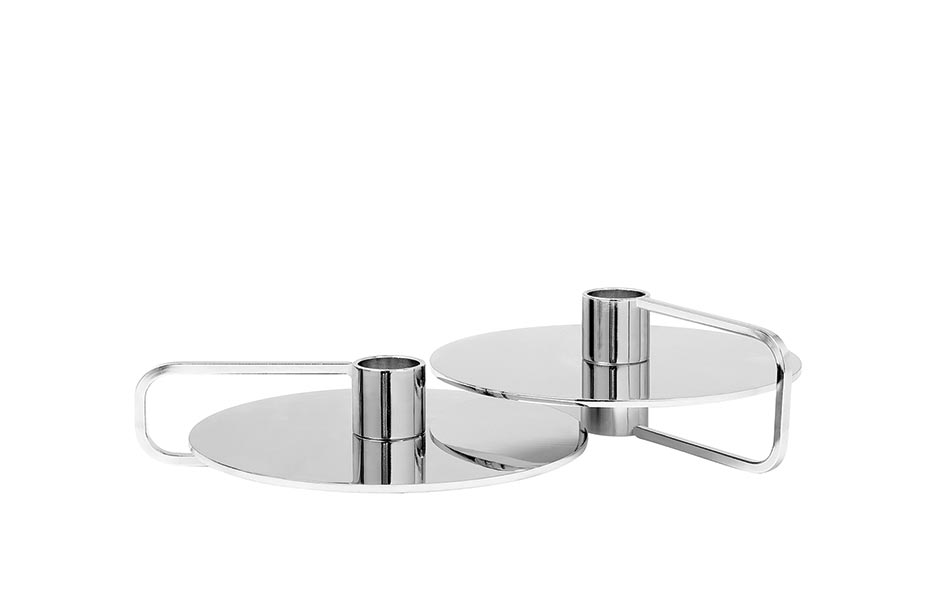 Candle Holder CASTEA, Metal, 12.5x14x6cm, 65753