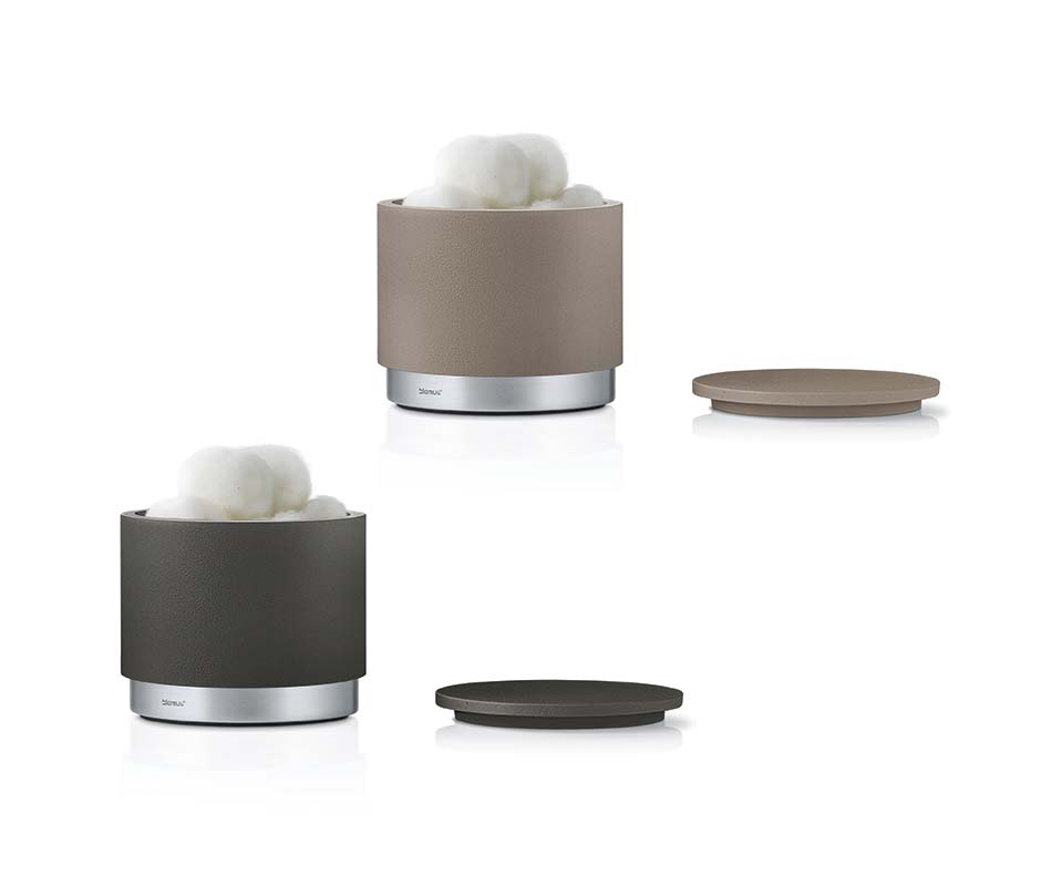 Storage Box ARA, Brown, Ø10×8.5cm, 68866