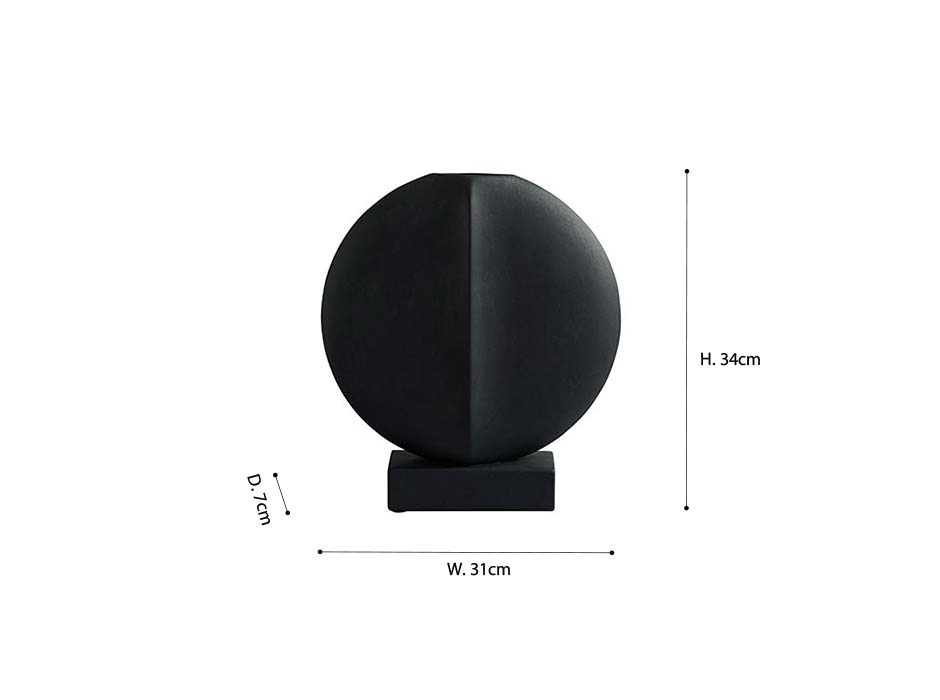 Guggenheim Mini, Black, 7x31x34cm
, 111126