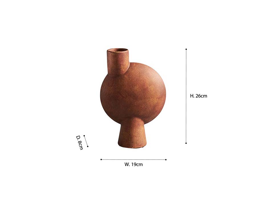 Sphere Bulb medio, Terracotta, 19x8x26cm, 111173