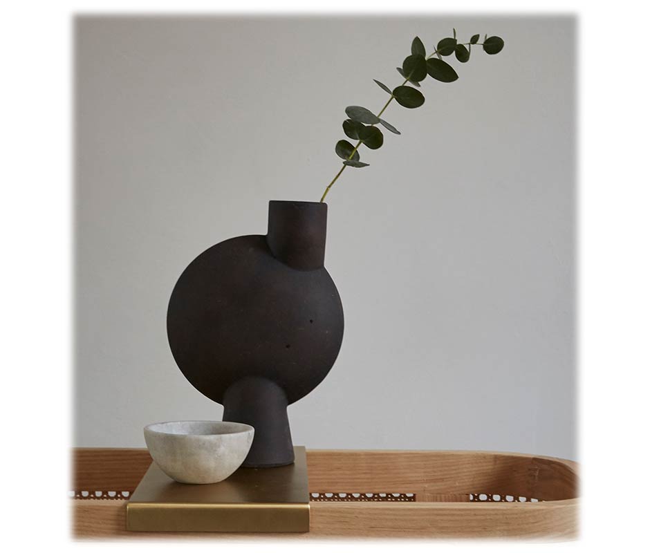Sphere Bulb medio, Coffee, 19 x8x26cm, 111193