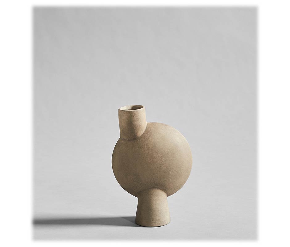 Sphere Bulb medio, Taupe, 19 x8x26cm, 111174