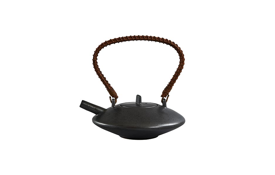 Teapot, Black, Ø24x7xH11cm, 111201