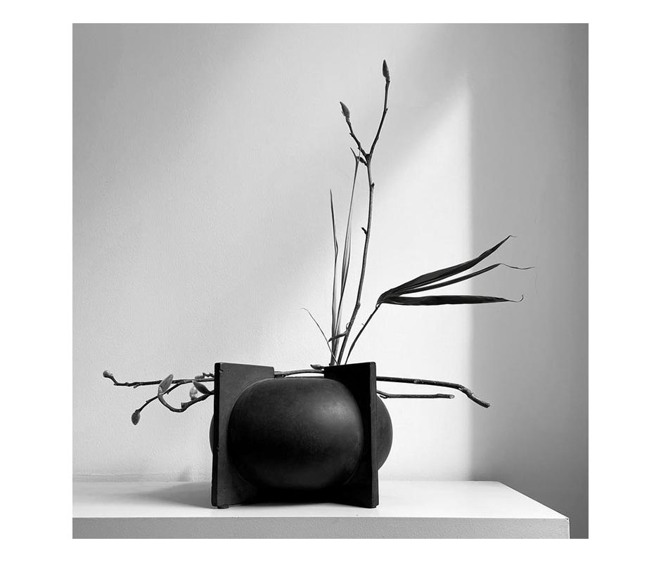 Kyoto Vase, Big
 – Coffee, Ø38xH24cm, 201001