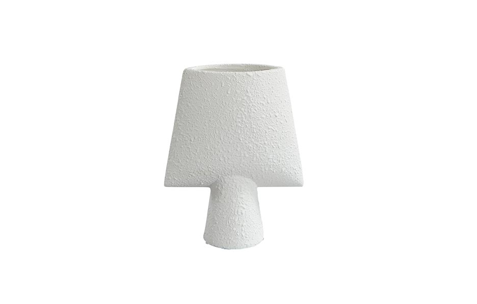 Sphere Vase Square,
 Mini – Bubble White, 14x5xH25cm, 202002
