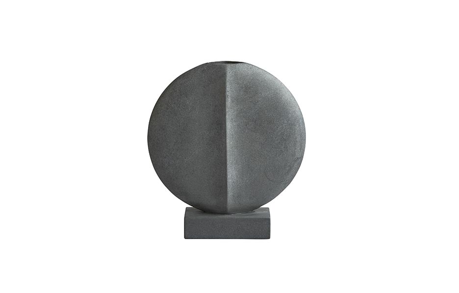 Guggenheim Vase, 
Mini – Dark Grey, 32x7xH34cm, 203005