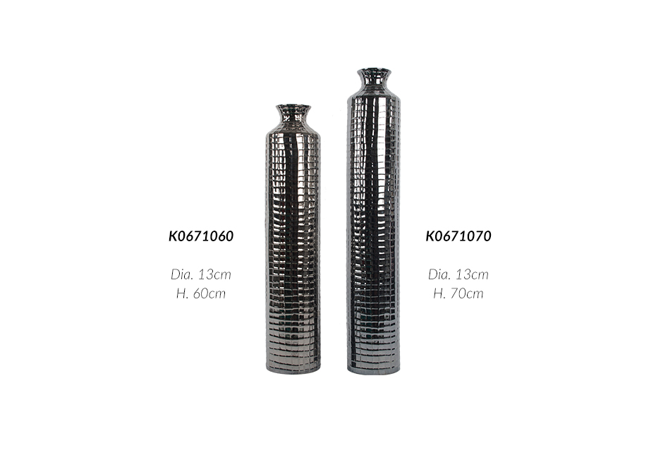EXCLUSIVE D?COR BOTTLE 60CM, PLATINUM, 60cm, K0671060