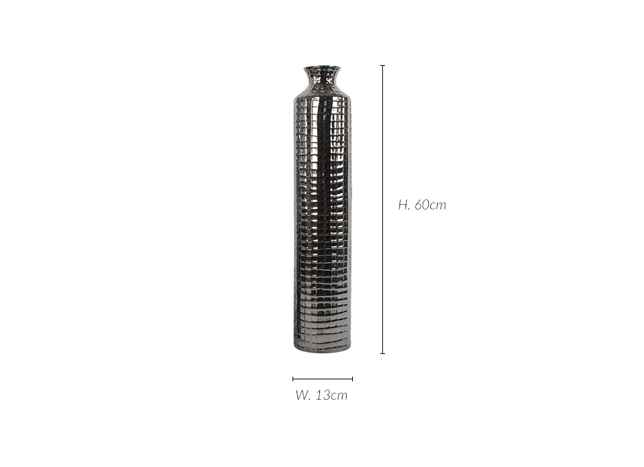 EXCLUSIVE D?COR BOTTLE 60CM, PLATINUM, 60cm, K0671060