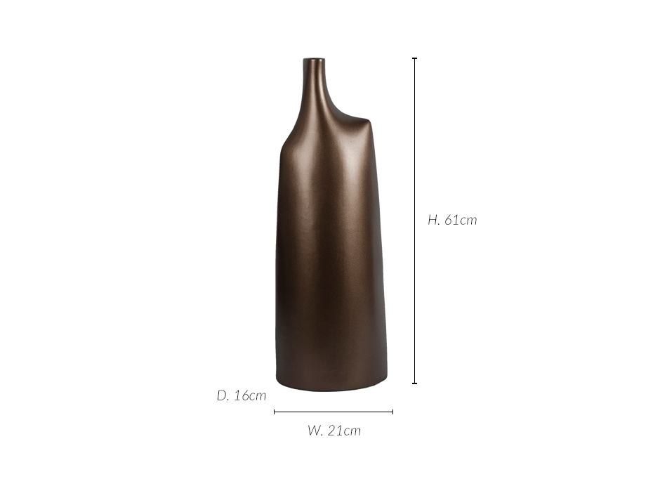 Baroque, Coffee Gold, 21 x 16 x 61cm, K21-61C