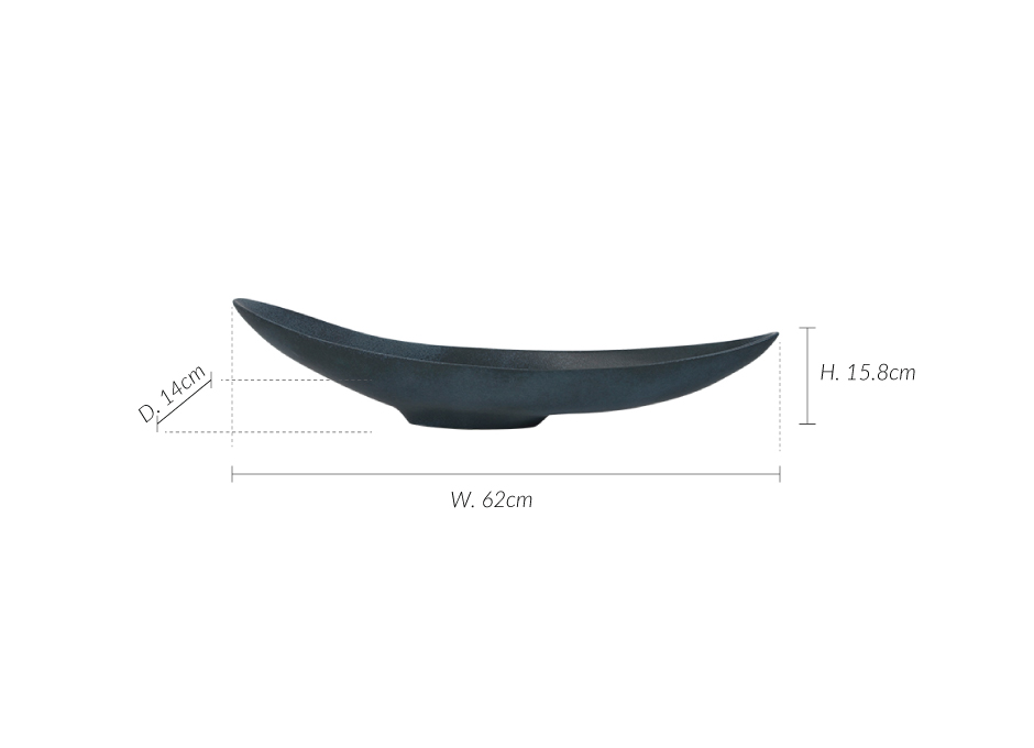 Bowl, Blue, 62×15.8x14cm, 10224P