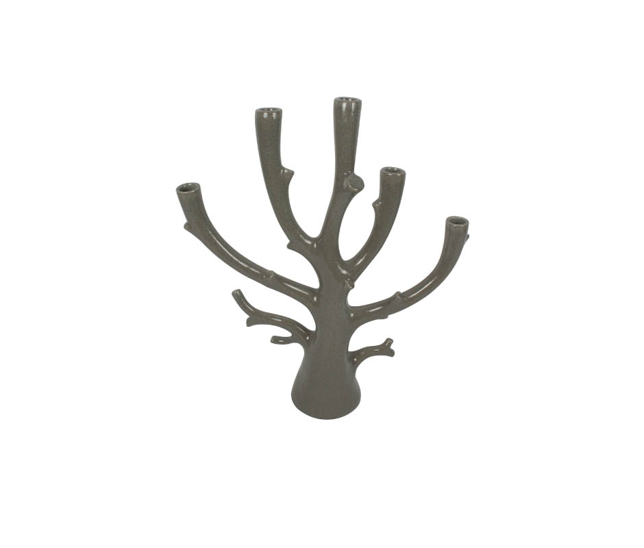 Candle Holder, Grey, 41×12.5x48cm, 7206F