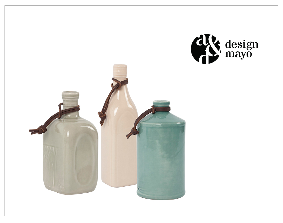 Bottle, Green, 19cm, 5828-19