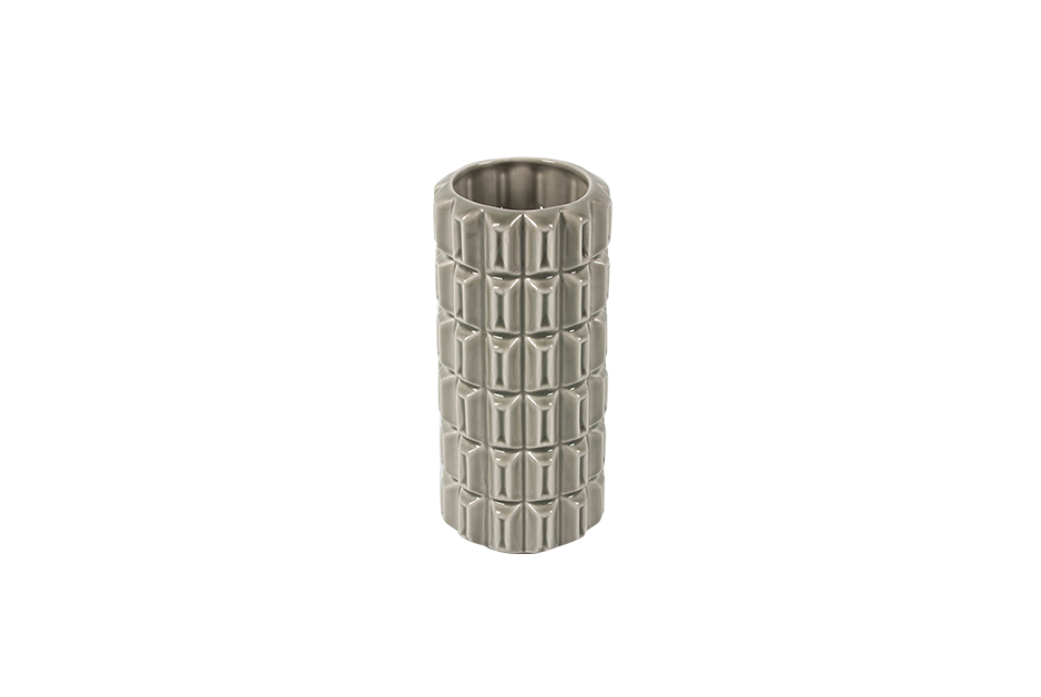 60´s Vase, Green, Dia.9 x 21cm, 6572