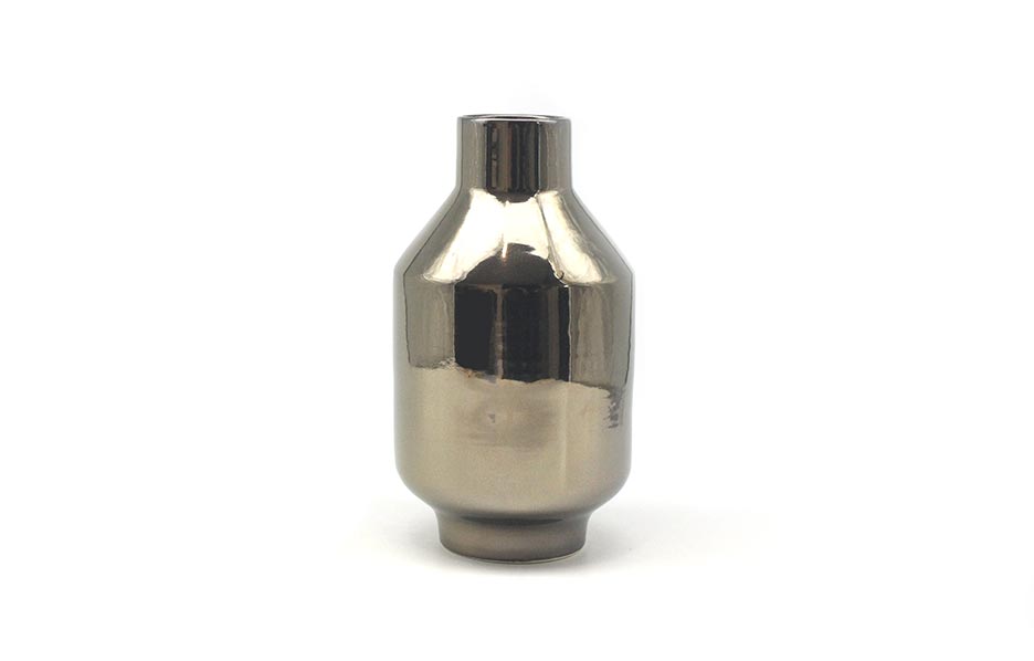 Libra Vase, Gold, Ø13.5×25cm, 6507/25