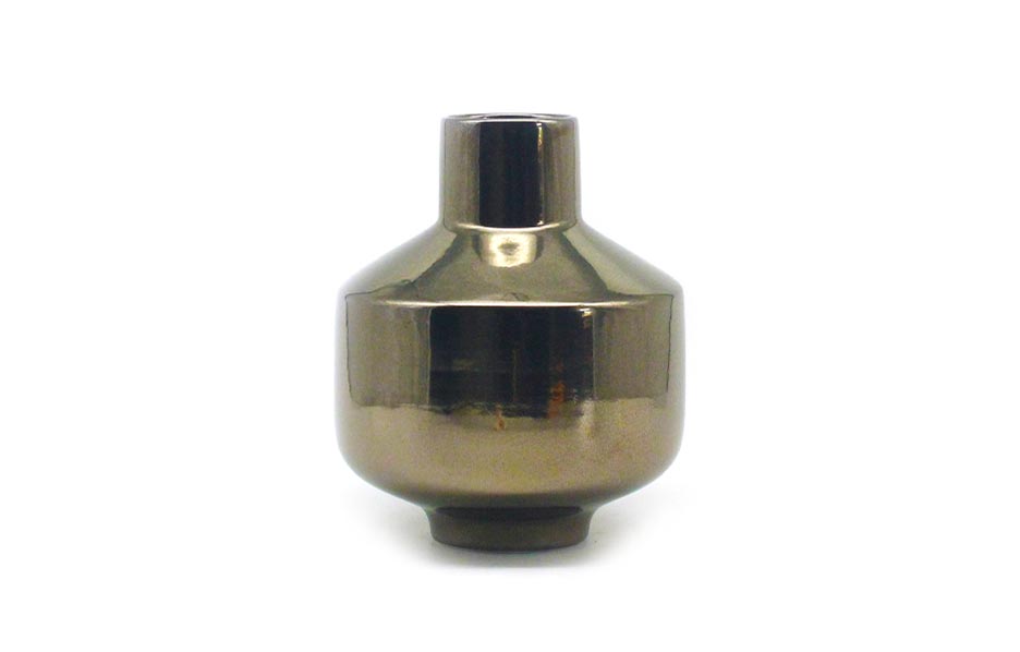 Libra Vase, Gold, Ø15×18cm, 6507/18