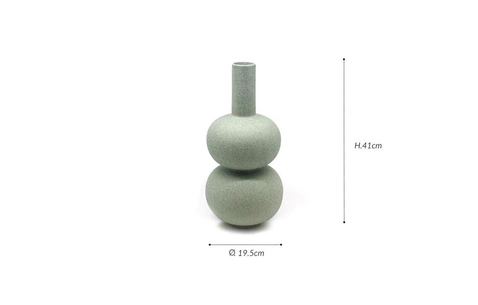 Be Old Vase, Light Blue, Ø19.5x41cm, 4499