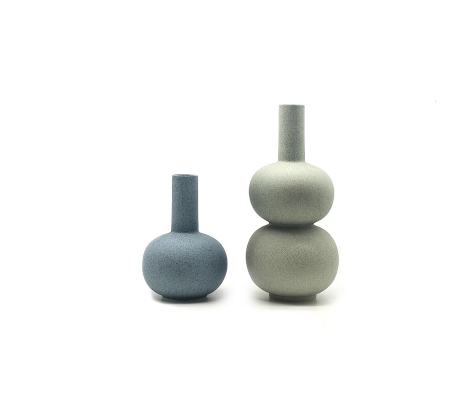 Be Old Vase, Sky Blue, Ø17.5×25.5cm, 7975