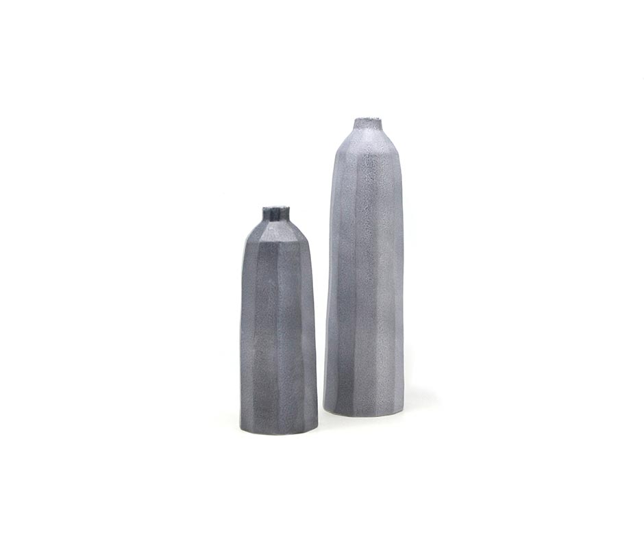 June Vase, Blue, Ø10.5x40cm, 8550