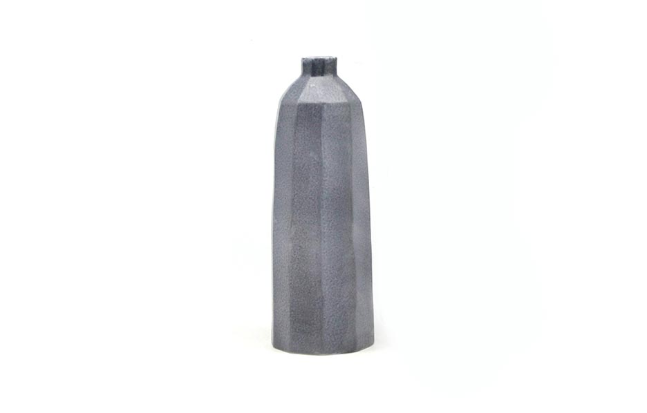 June Vase, Blue, Ø10x27cm, 8551