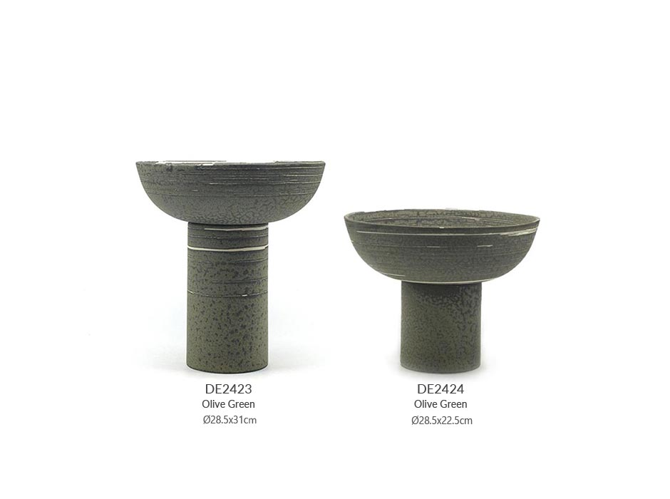Grace Centerpiece, Gray, Ø28.5x31cm, 8214