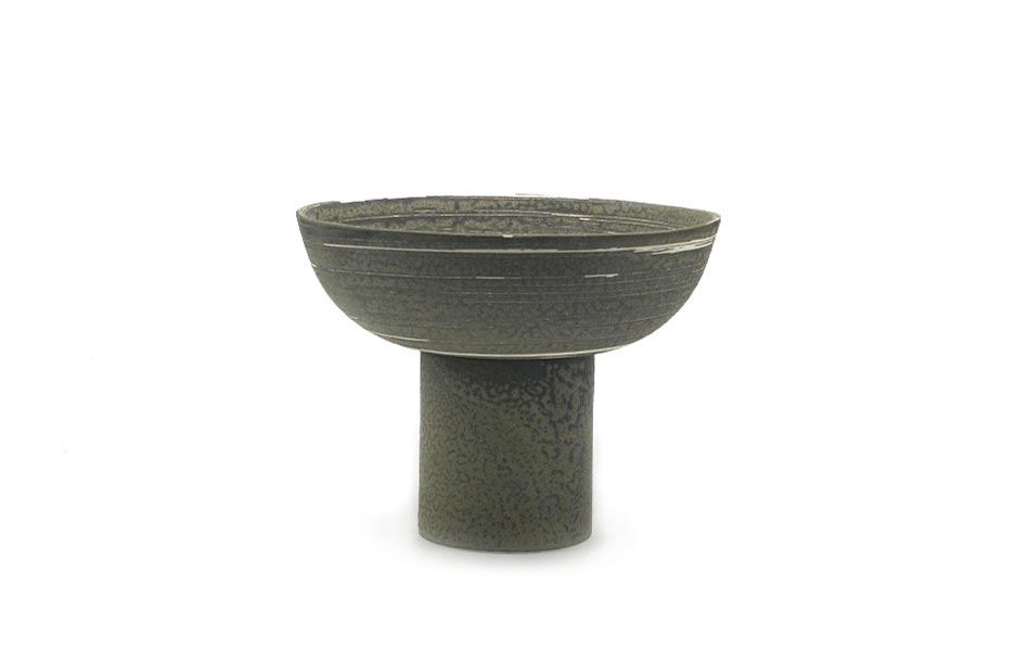 Grace Centerpiece, Gray, Ø28.5×22.5cm, 8216