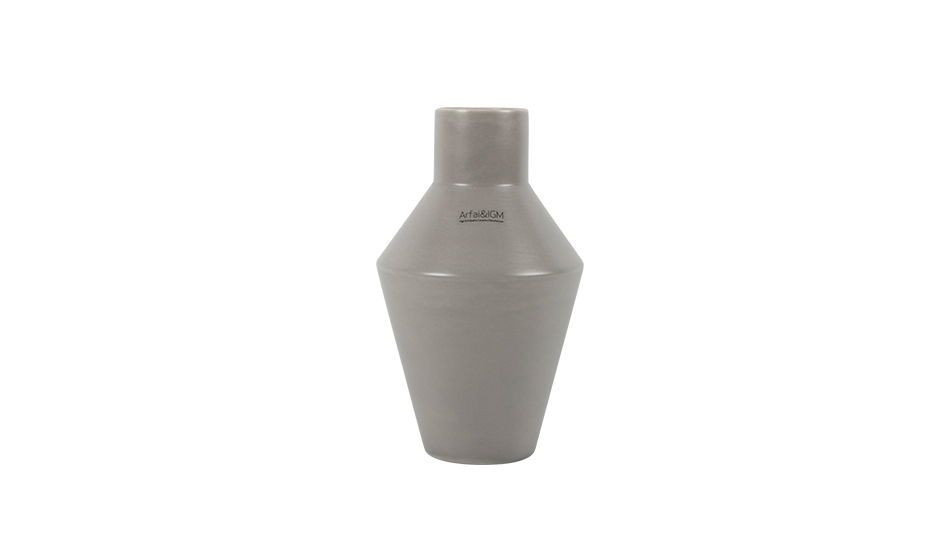 CANECO VASE IMS, Concrete, Dia. 16.5 x 28.2cm, 1711