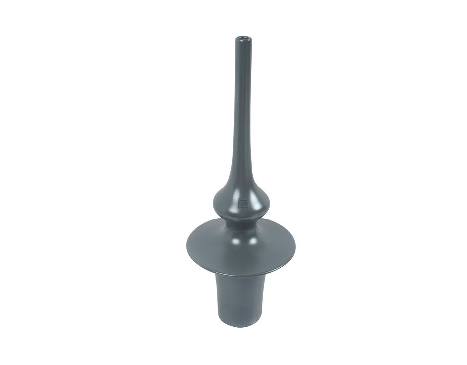 ANTENNA VASE, Matt Grey, 20 x 53cm, 2184