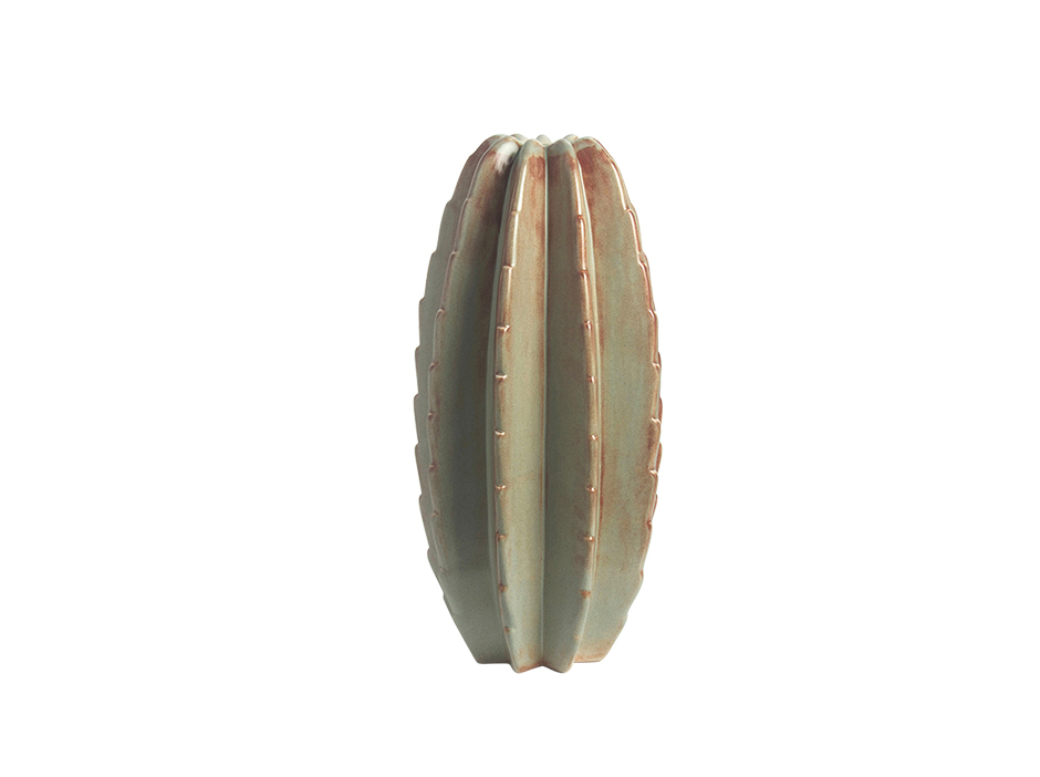 Cactus Vase Md, Reactive Stone, 17 x 38cm, 2516