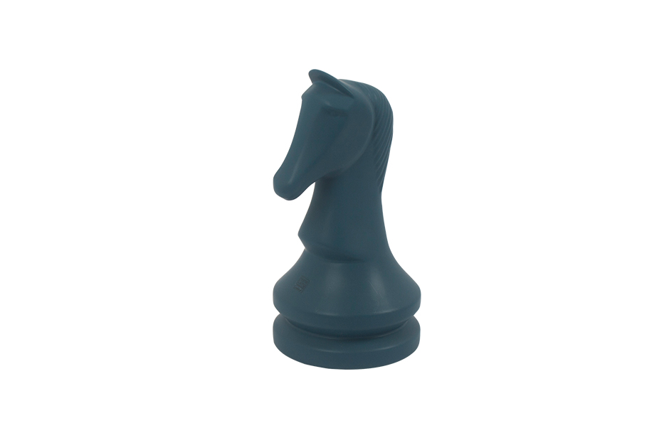 CHESS HORSE, Emerald Blue, 17 x 17 x 29.5cm, 6125