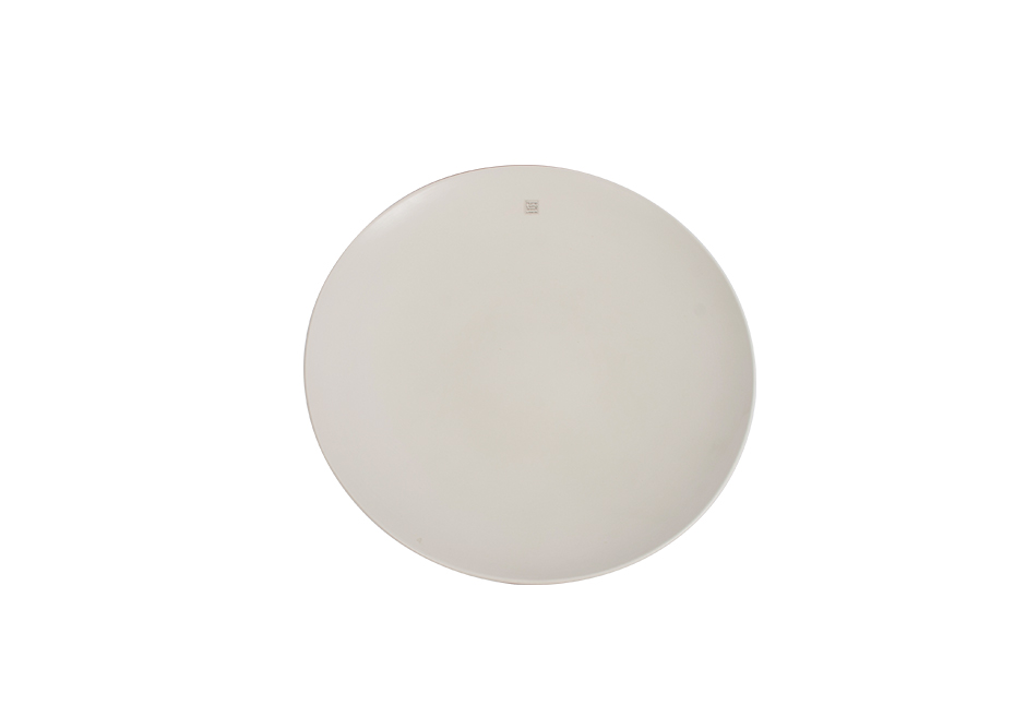 ROUND TABLE CENTER, Matt Cream, Dia. 49 x 6cm, 946