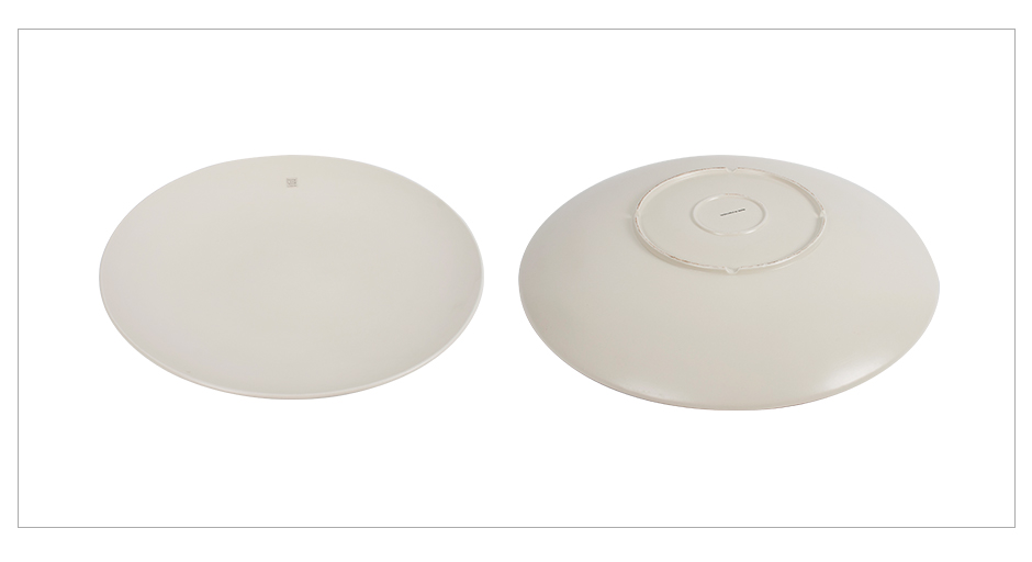 ROUND TABLE CENTER, Matt Cream, Dia. 49 x 6cm, 946