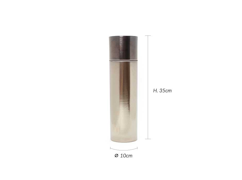 Cylinder Vase Md, ETC, Ø10x35cm, 1430