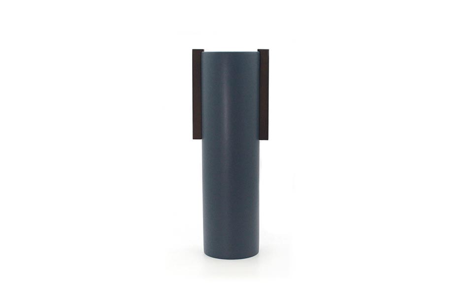 Cylinder vase (L), Blue, Ø10×17x46cm, J1430BW2
