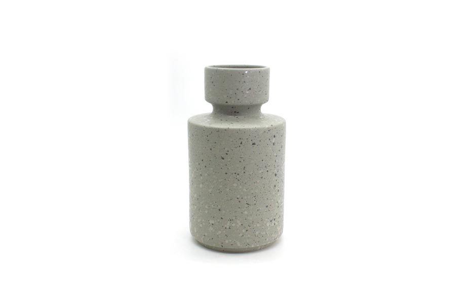 Tune vase S, Green, Ø14x25cm, J2482