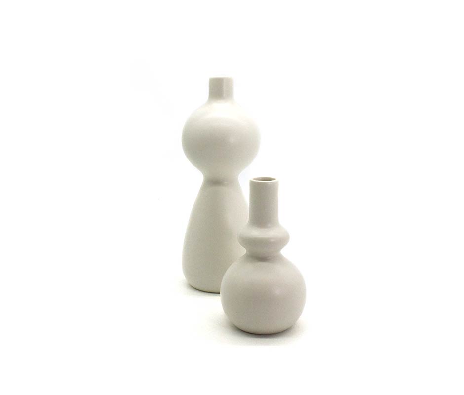 Downy M, White, Ø10x18cm, J2782