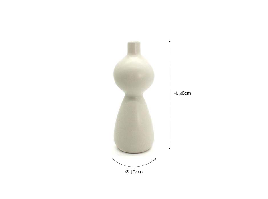 Downy S, White, Ø10x30cm, J2783