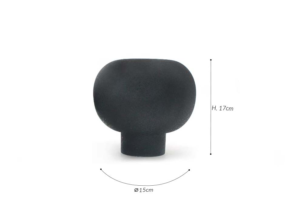 Koop Case Ball-Black, Ø15×17cm, J2672