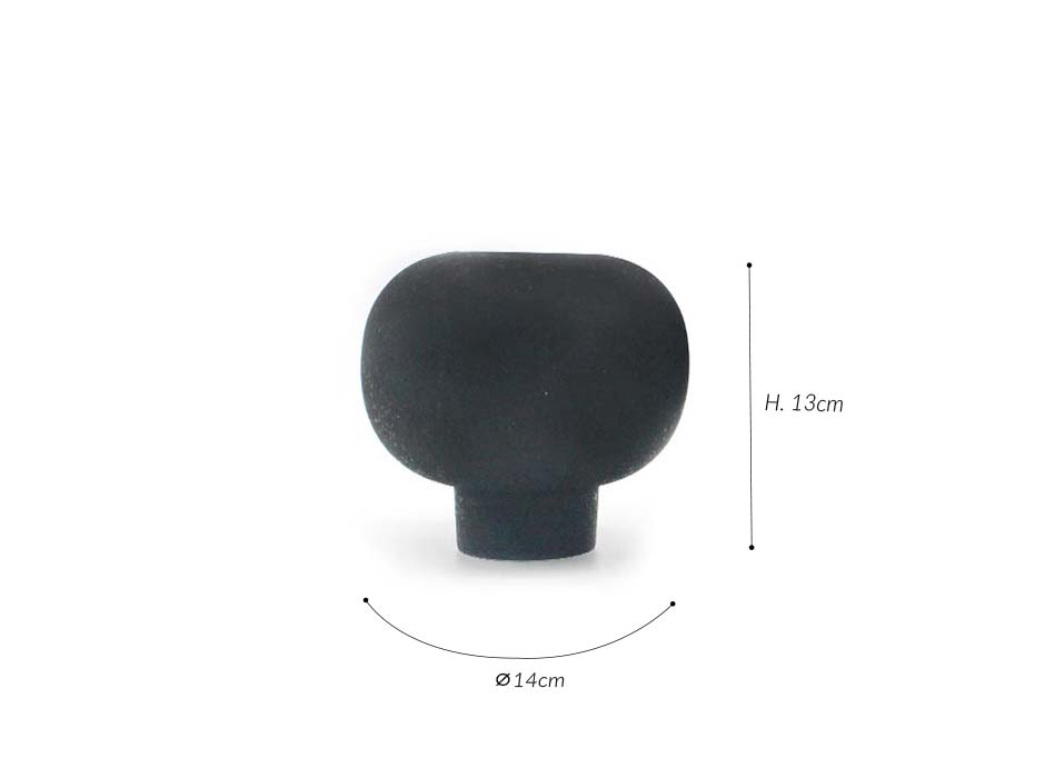 Koop Case Ball Small-Black, Ø14x13cm, J2672SM