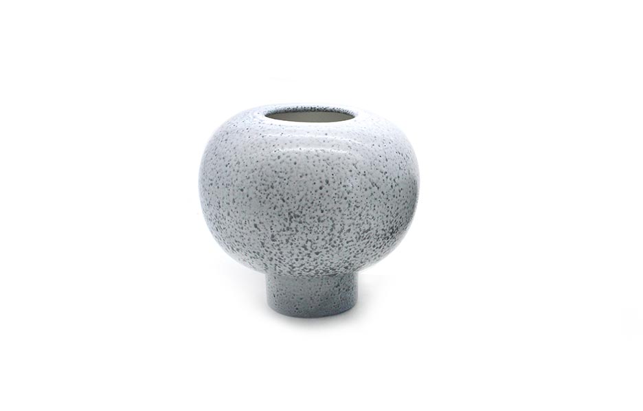 Koop Case Ball-
Rough White & Black, Ø15x17cm, J2672