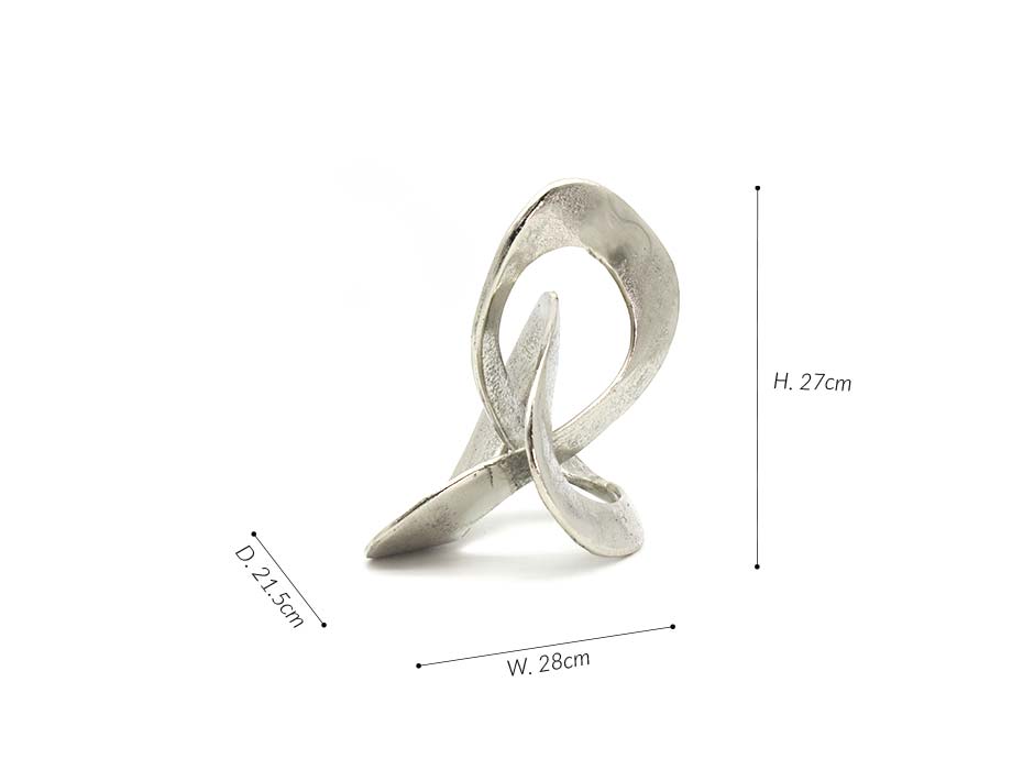spiral 27, Nickel, 28X21.5X27cm, 20679-28