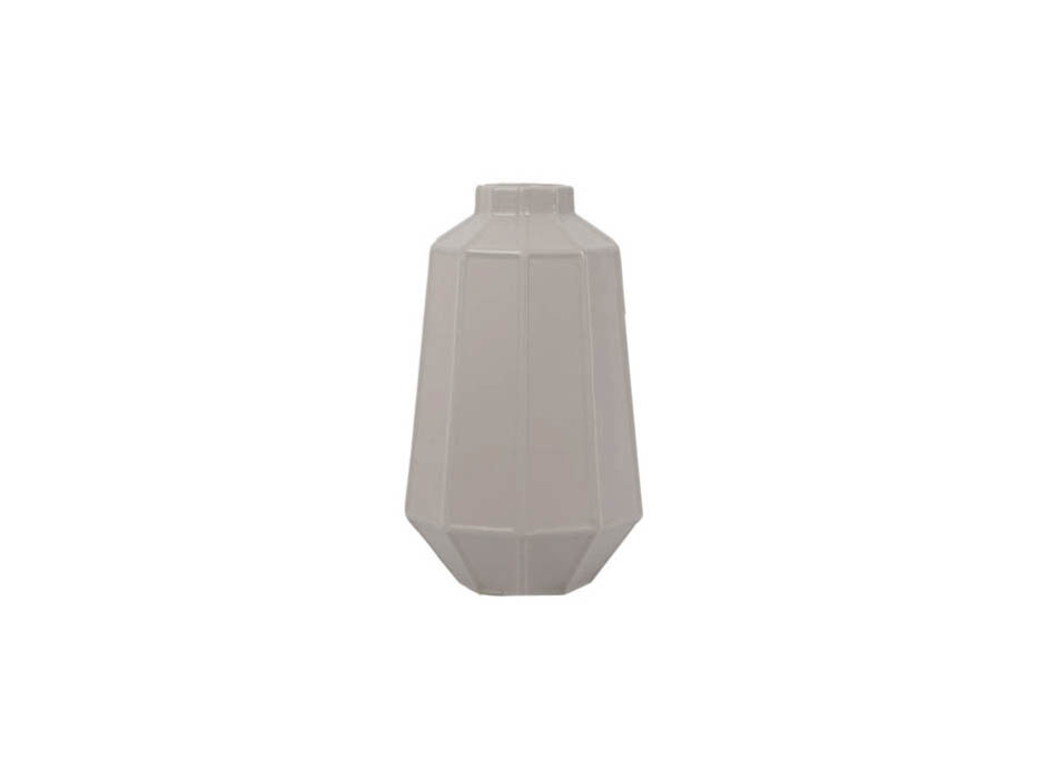 Angle Vase, Tope Grey, 18.5×18.5x30cm, K11335