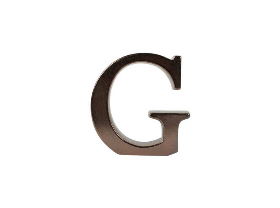 Alphabet G, Bronze, 23×5.5x24cm, K11786