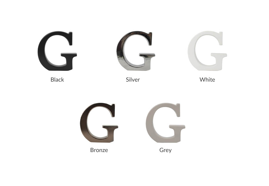 Alphabet G, Grey, 23×5.5x24cm, K11786